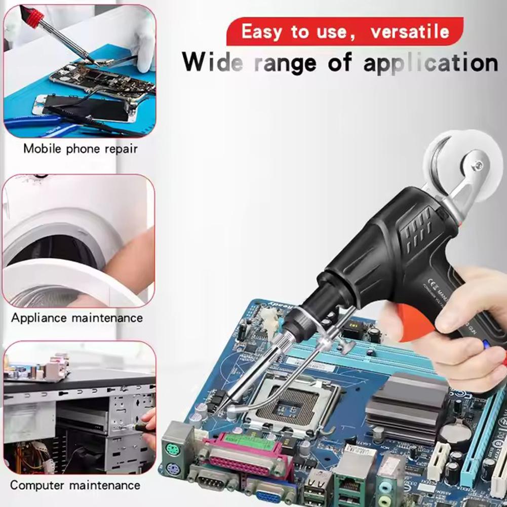 Industrial Heated Laser Welding Tool - 60W Soldering Iron Set Internally Heated