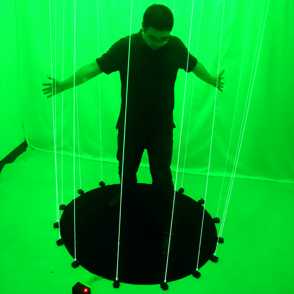 Industrial Laser Beam - Green Laser Dancing Mat Bar and