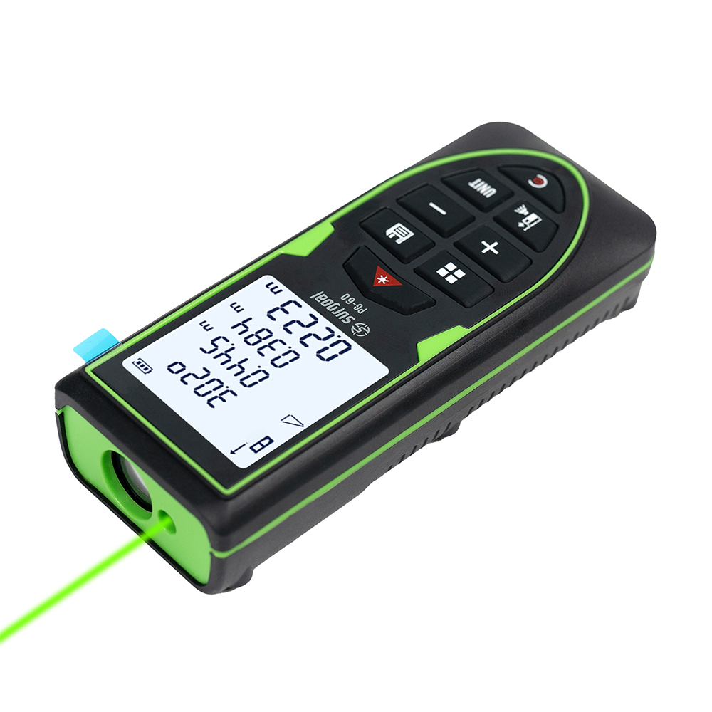 Green Laser Distance Meter 120 - Industrial Laser Tape Measure reseña y precio
