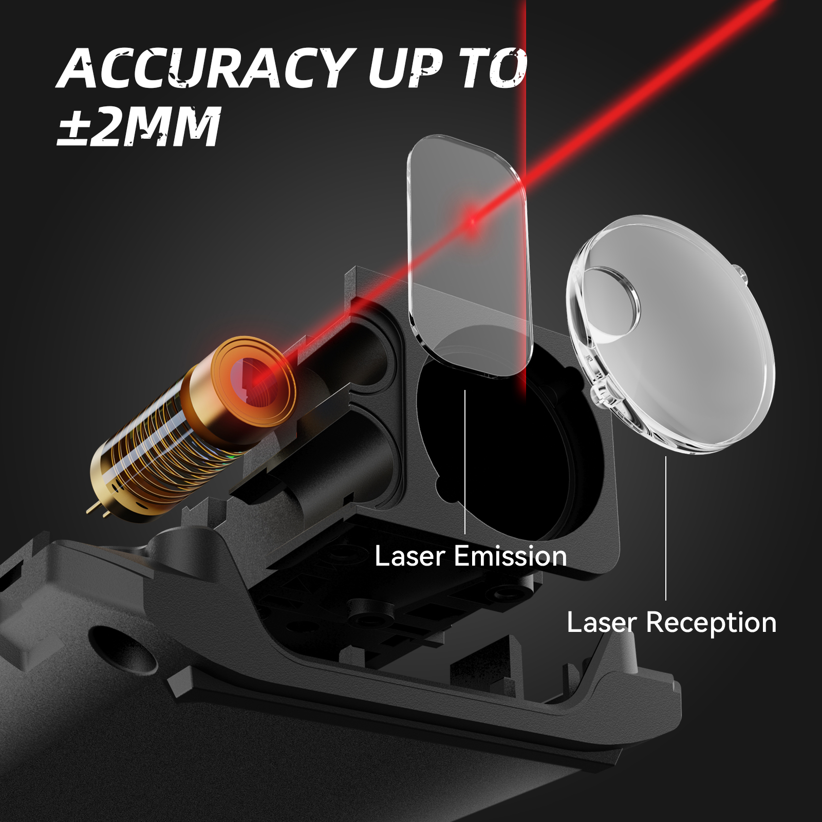 Mileseey Laser Rangefinder X5  - Industrial Laser Tape Measure reseña y precio