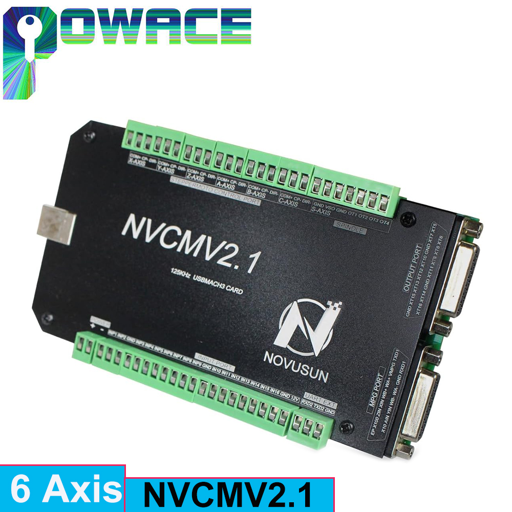6 Axis 125KHz NVCM USB Mach3 S - Breakout Board Mach3 reseña y precio