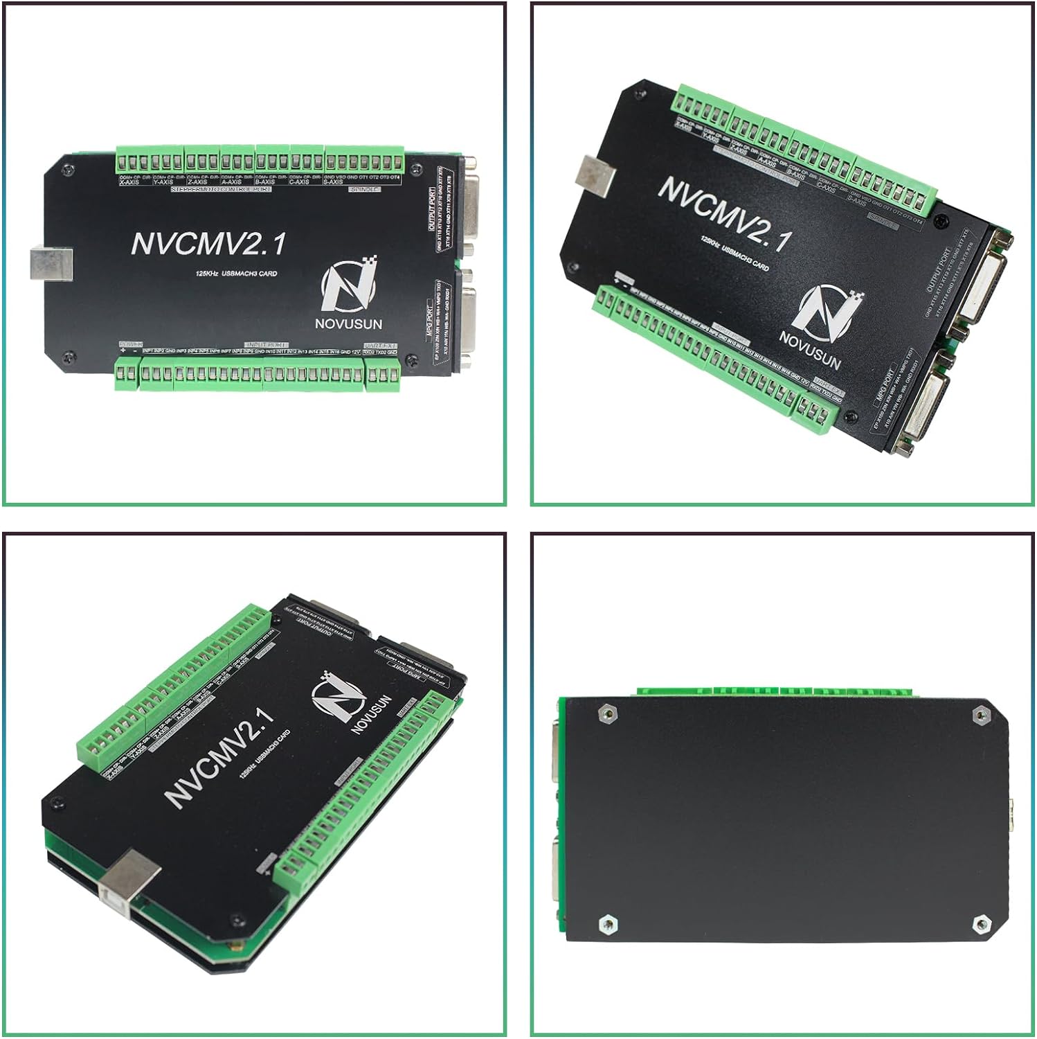 6 Axis 125KHz NVCM USB Mach3 S - Breakout Board Mach3 reseña y precio
