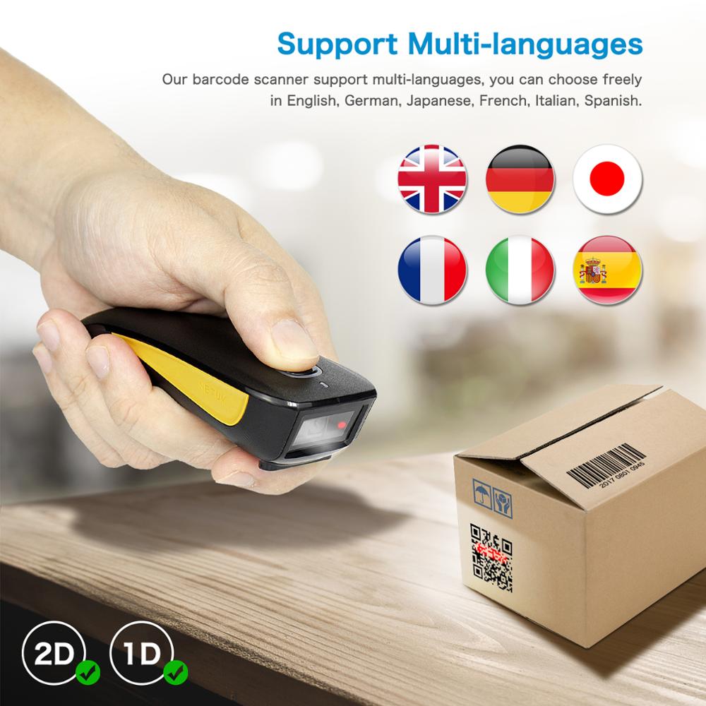 NETUM C750 Bluetooth 2D Barcod - Industrial Laser Beam reseña y precio