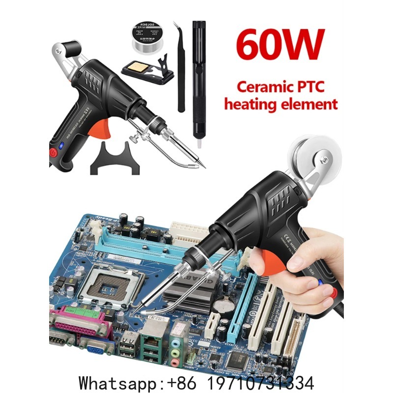 60W Soldering Iron Set Interna - Industrial Heated Laser Welding Tool reseña y precio