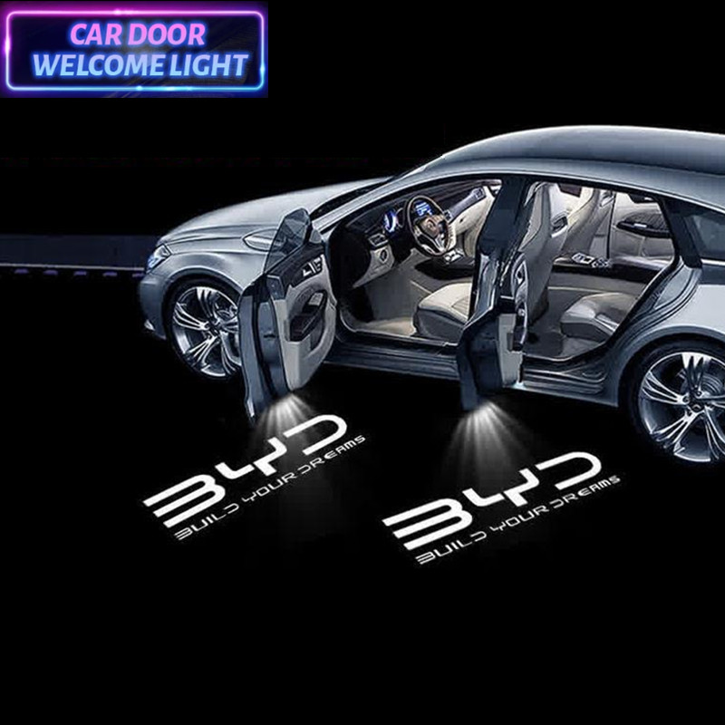 2PC For BYD Wireless Led Car D - Industrial Laser Projection reseña y precio
