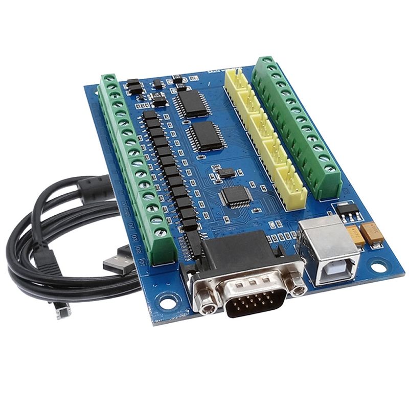 MACH3 USB CNC 5 Axis 100Khz 12 - Breakout Board Mach3 reseña y precio