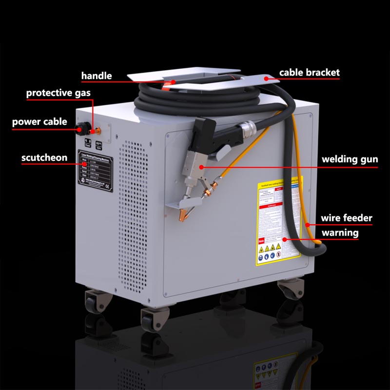 Industrial Handheld Laser Weld - Industrial Laser Welding Machine Hand Held reseña y precio