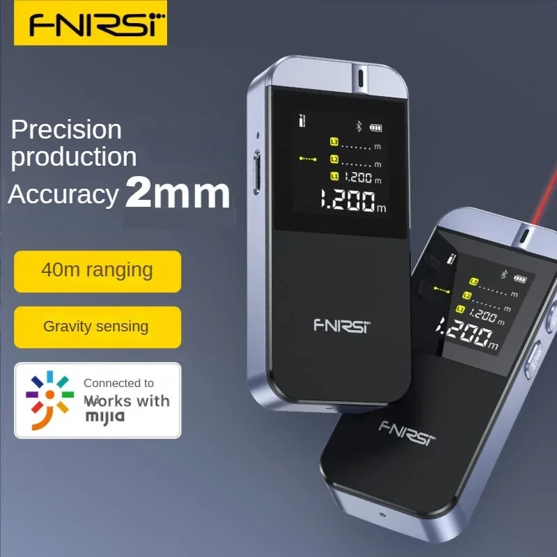 FNIRSI-IR40 Smart Laser Rangef - Industrial Laser Tape Measure reseña y precio