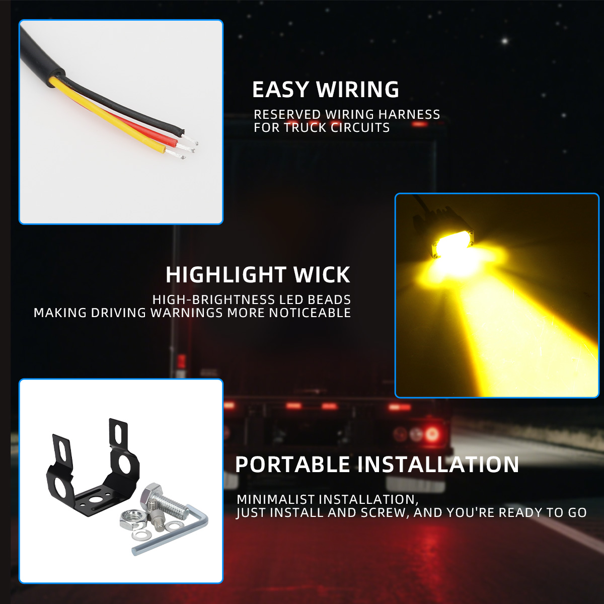 1/2PCS 1LENS Laser Front Grill - Industrial Laser Beam reseña y precio