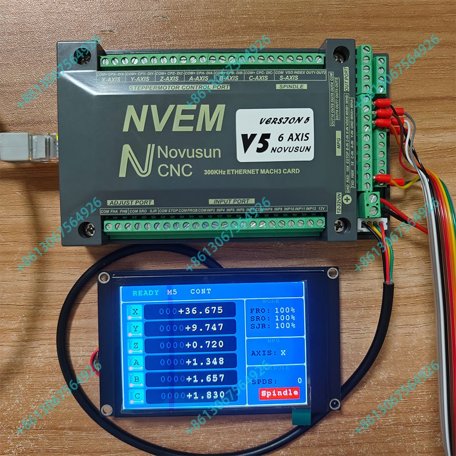 Nvem Cnc Motion Controller 300 - Breakout Board Mach3 reseña y precio