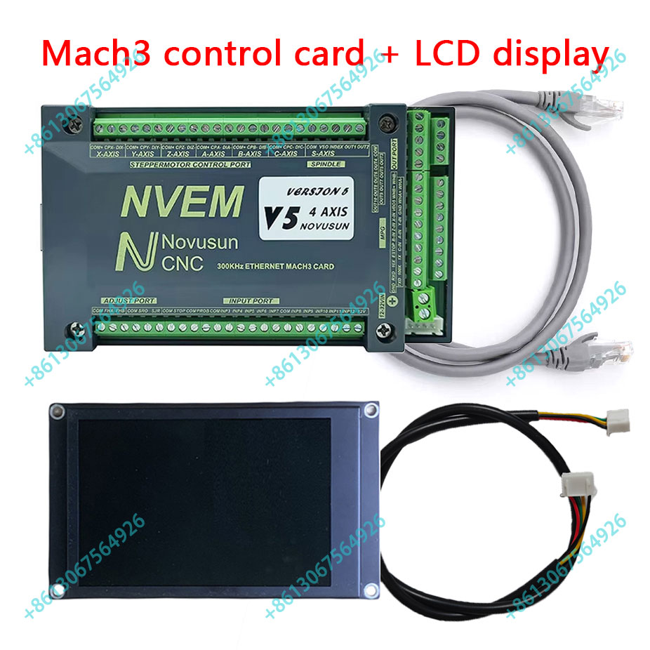 Nvem Cnc Motion Controller 300 - Breakout Board Mach3 reseña y precio