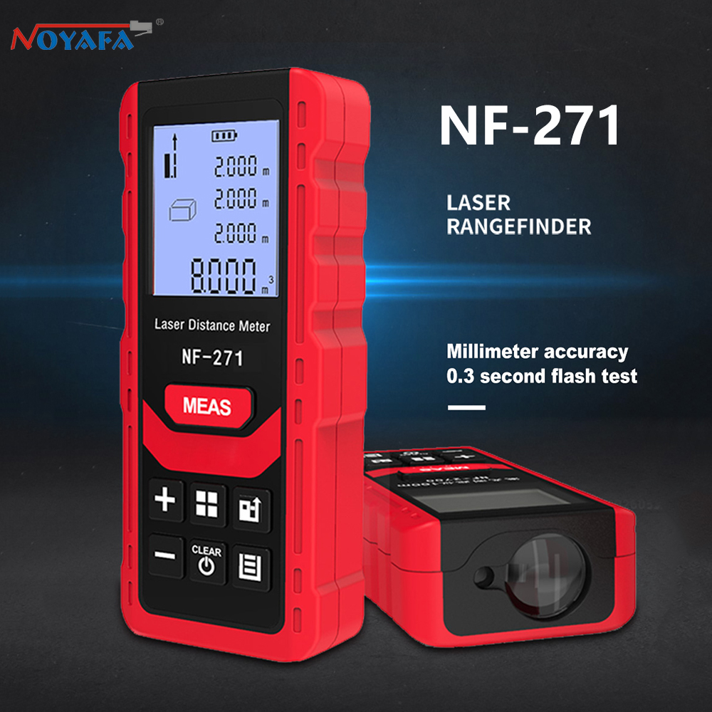 Noyafa NF-271 Laser Distance M - Industrial Laser Tape Measure reseña y precio