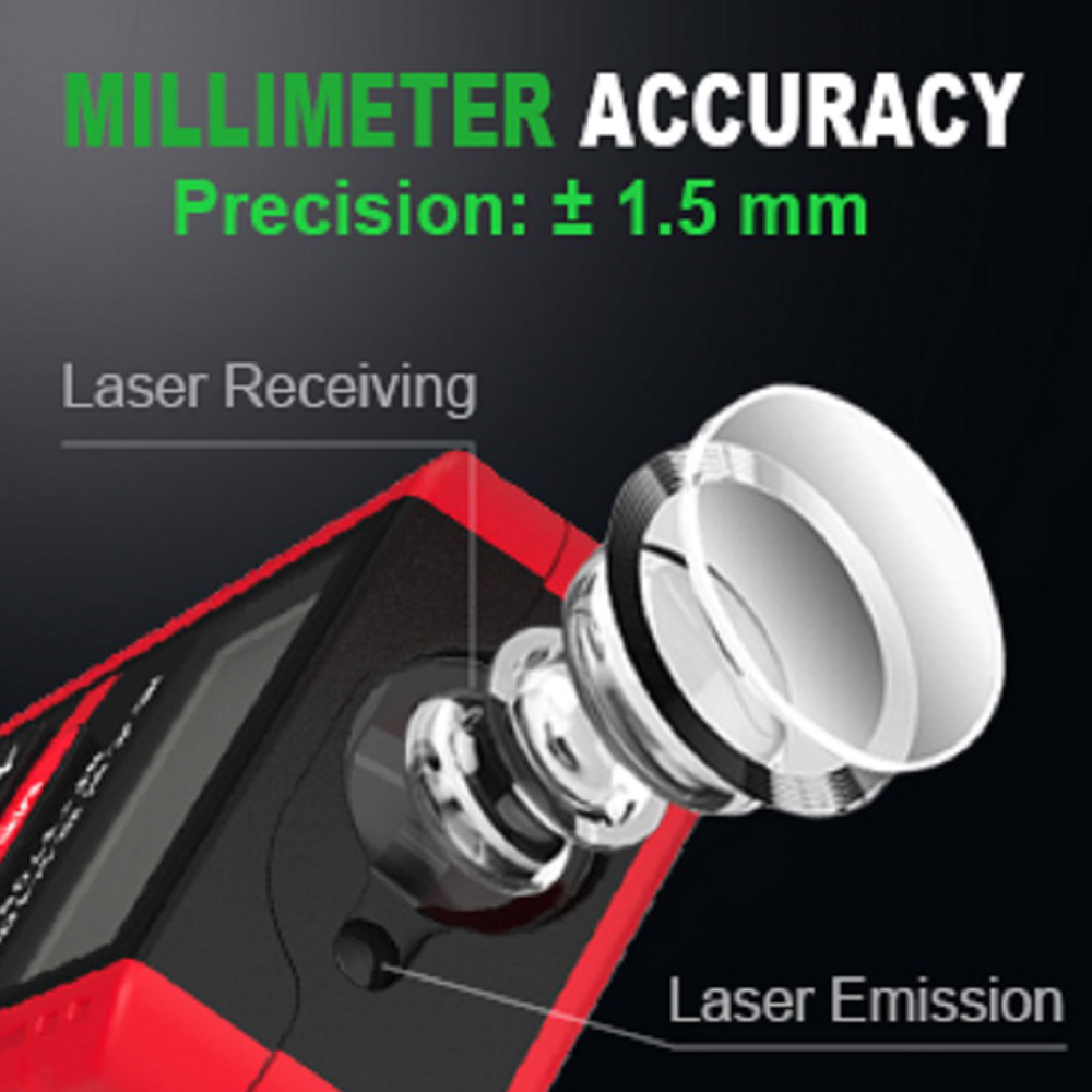Noyafa NF-271 Laser Distance M - Industrial Laser Tape Measure reseña y precio