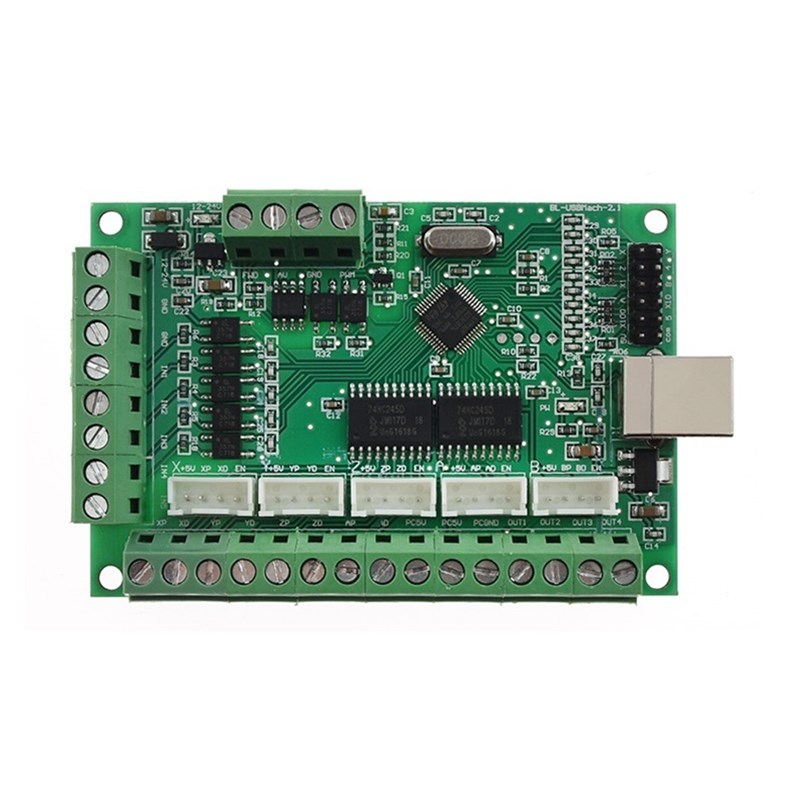 5 Axis Mach3 Motor Control Boa - Breakout Board Mach3 reseña y precio