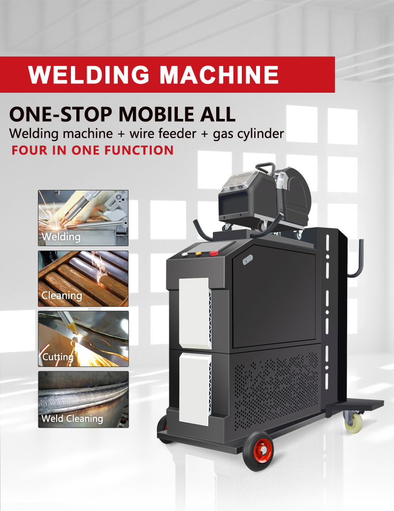 Heavy-Duty 3000W Water-Cooled  - Industrial Laser Welding Machine Hand Held reseña y precio