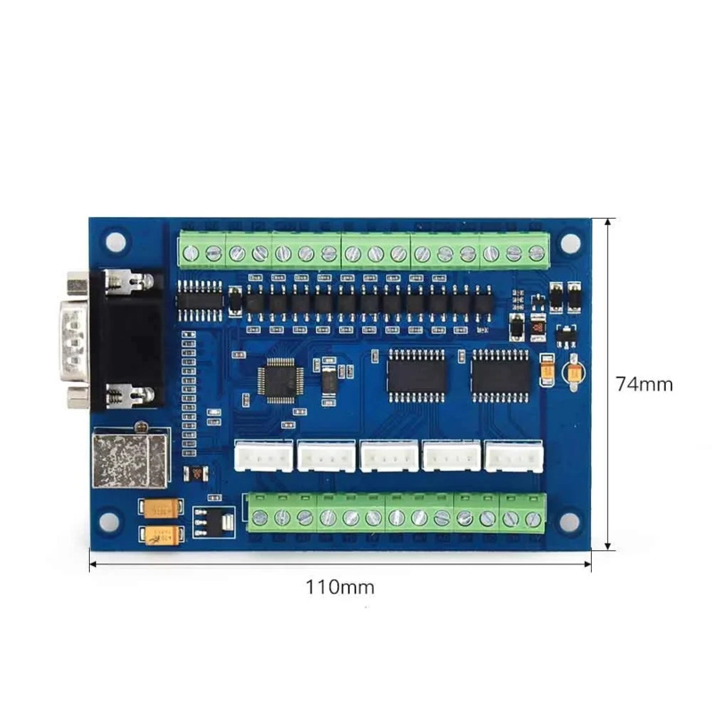 CNC MACH3 USB 5 Axis 100KHz US - Breakout Board Mach3 reseña y precio