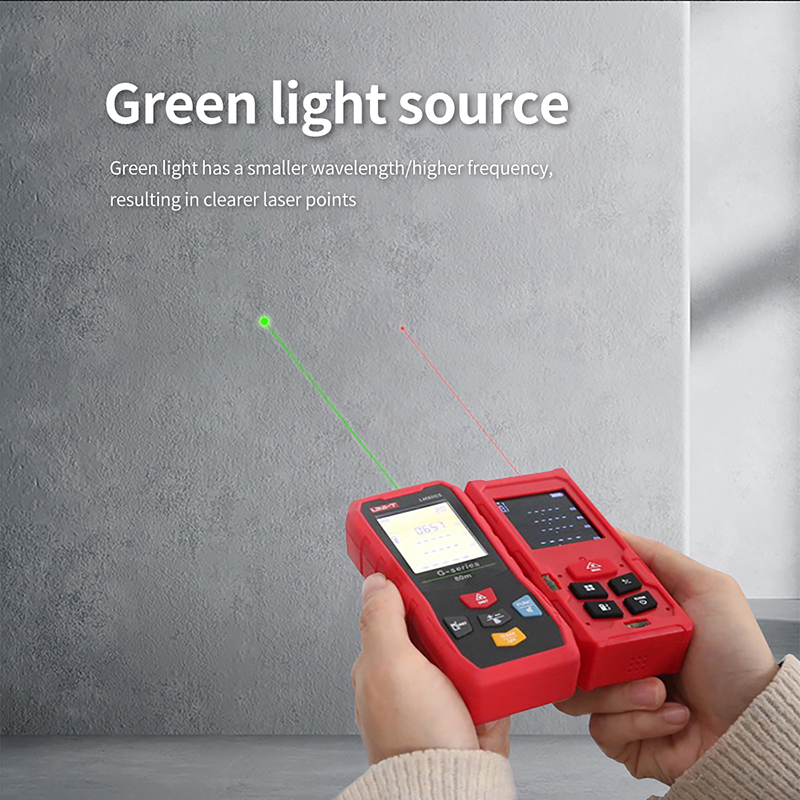 UNI-T Laser Distance Meter LM- - Industrial Laser Tape Measure reseña y precio