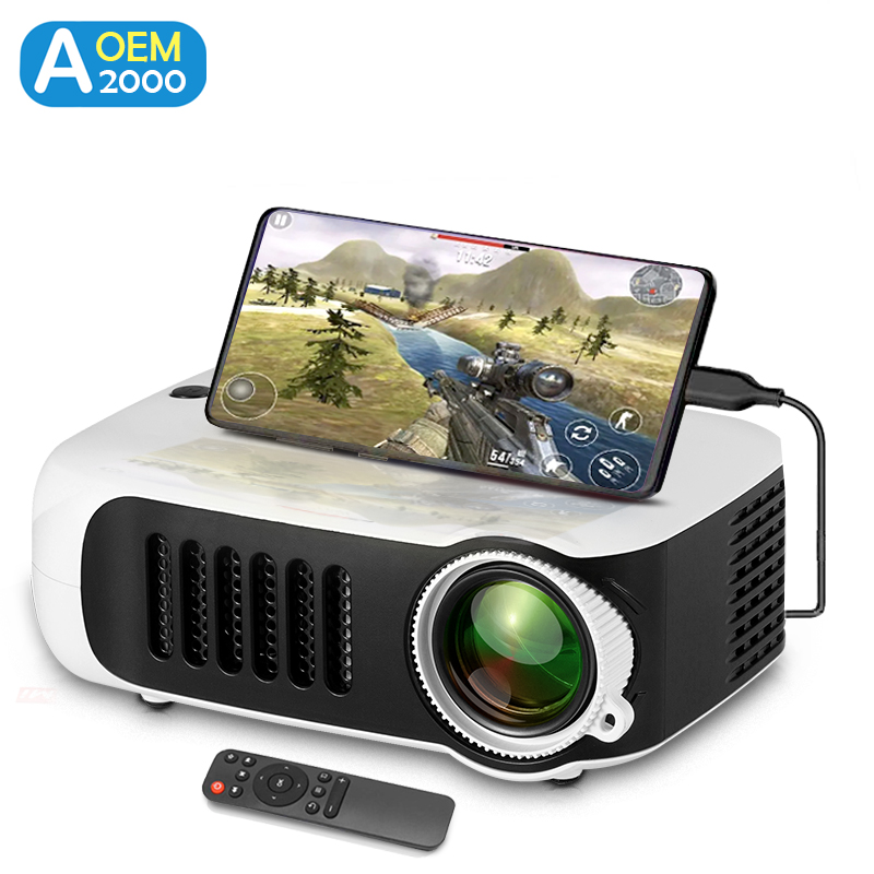 A2000 Mini Projector Portable  - Industrial Laser Projection reseña y precio