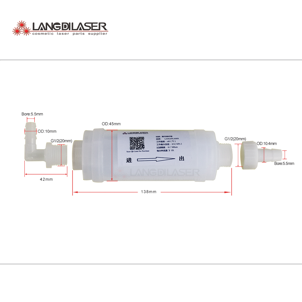 Diode Laser Water Filter Syste - Industrial Laser Hair Removal reseña y precio
