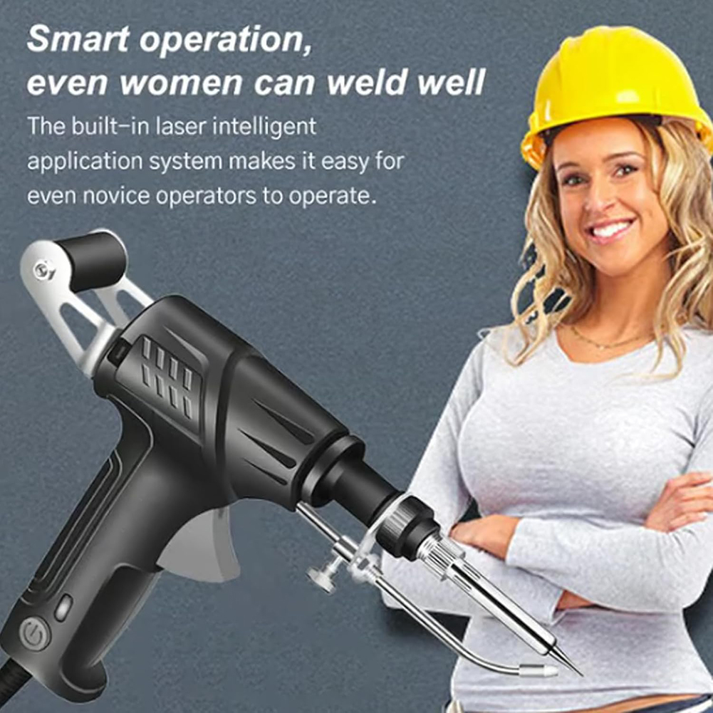 Electric Soldering Iron Solder - Industrial Heated Laser Welding Tool reseña y precio