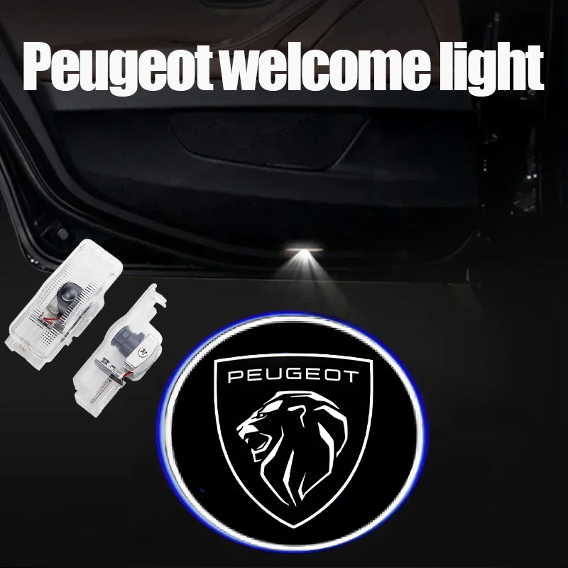 2Pcs Car Door Logo Welcome Lig - Industrial Laser Projection reseña y precio