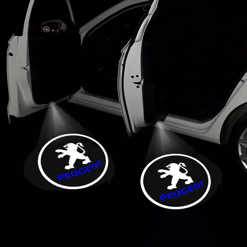 2Pcs Car Door Logo Welcome Lig - Industrial Laser Projection reseña y precio