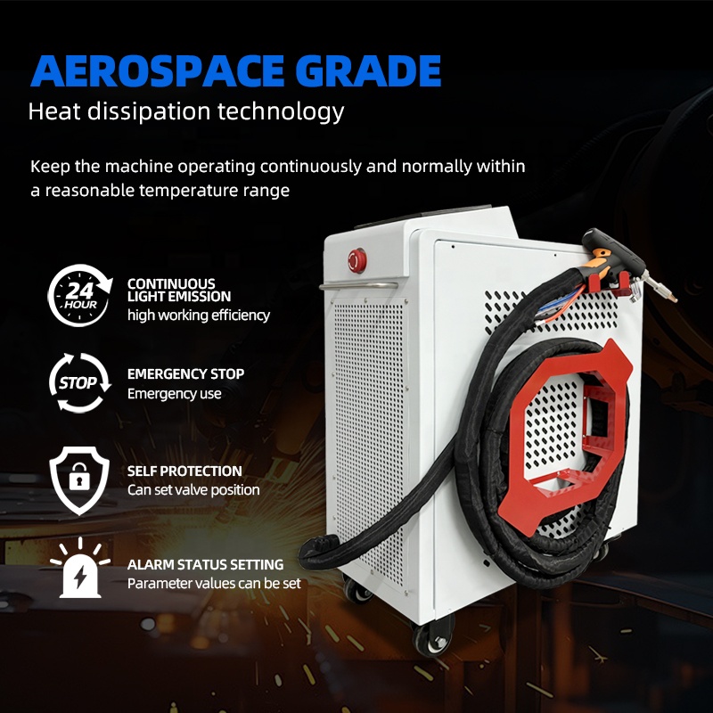 1000w 1500w 2000w 3 in 1 Air C - Industrial Laser Welding Machine Hand Held reseña y precio
