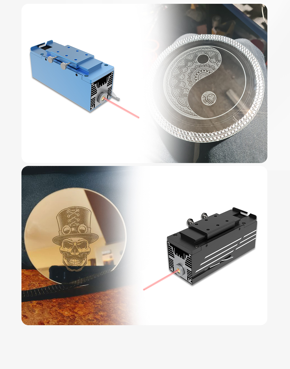 TWOTREES TTS-55 Laser Engravin - Laser Marking Machine reseña y precio