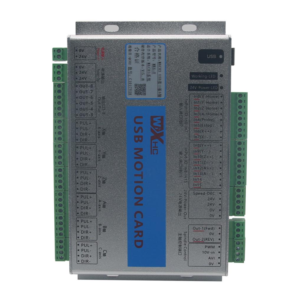 Upgrade Mach3 2MHz MK6-V 6 Axi - Breakout Board Mach3 reseña y precio