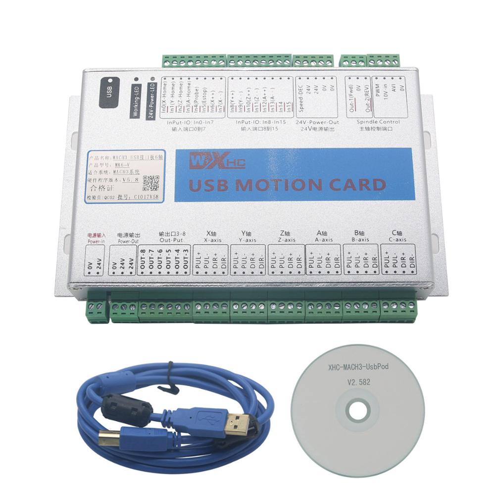 Upgrade Mach3 2MHz MK6-V 6 Axi - Breakout Board Mach3 reseña y precio