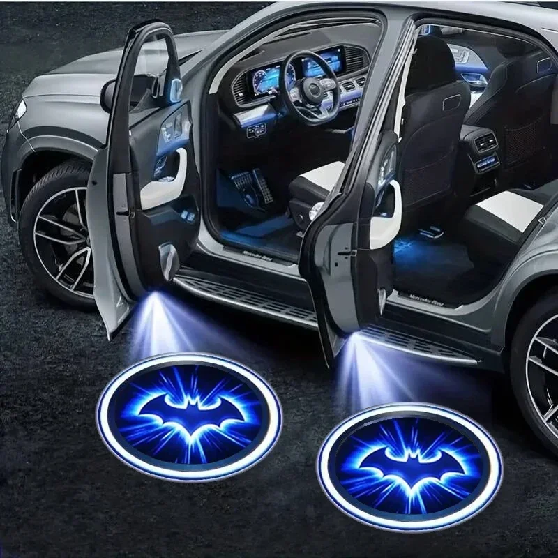 2PC Wireless Car Bat Logo Door - Industrial Laser Projection reseña y precio