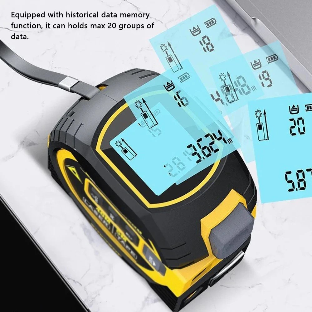 Laser Tape Measure 3 In 1 Digi - Industrial Laser Tape Measure reseña y precio