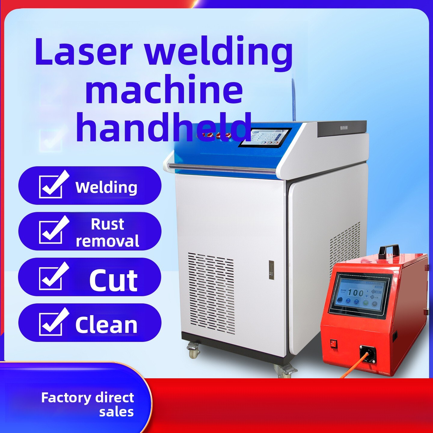 Handheld Industrial Fully Auto - Industrial Laser Welding Machine Hand Held reseña y precio