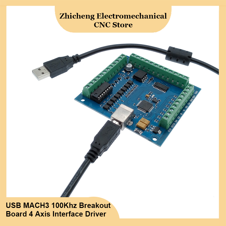 CNC Breakout board USB MACH3 e - Breakout Board Mach3 reseña y precio