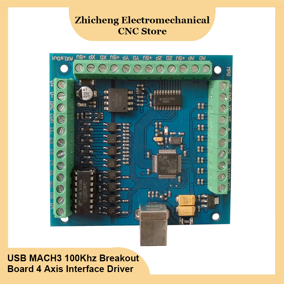 CNC Breakout board USB MACH3 e - Breakout Board Mach3 reseña y precio
