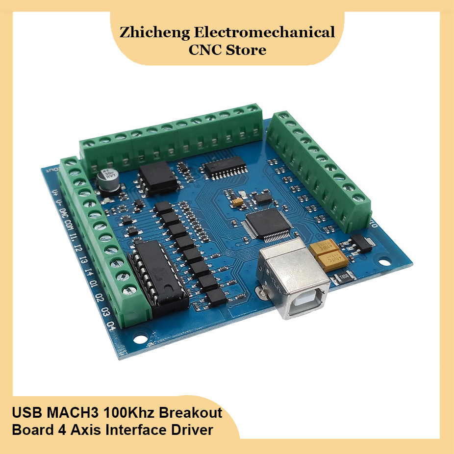 CNC Breakout board USB MACH3 e - Breakout Board Mach3 reseña y precio