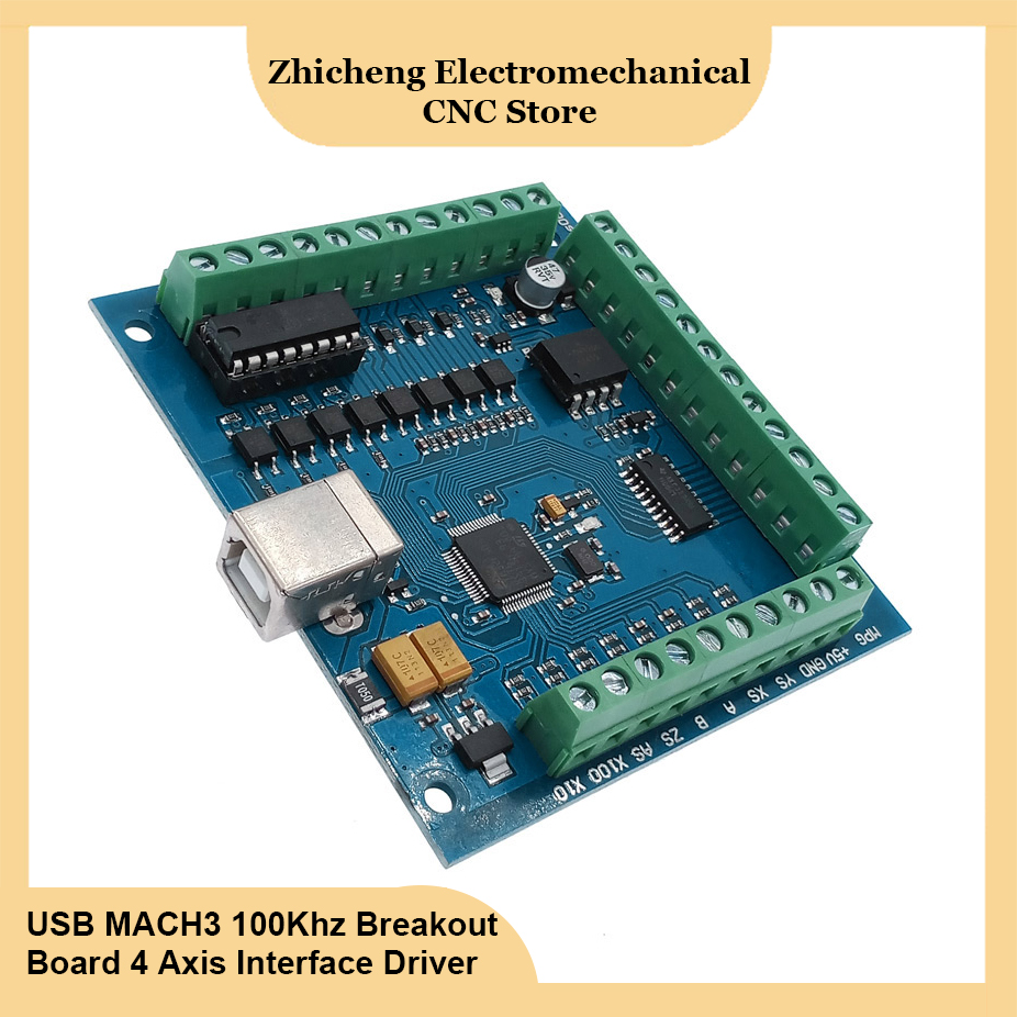CNC Breakout board USB MACH3 e - Breakout Board Mach3 reseña y precio