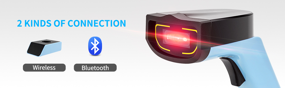 NETUM Bluetooth  Barcode Scann - Industrial Laser Beam reseña y precio