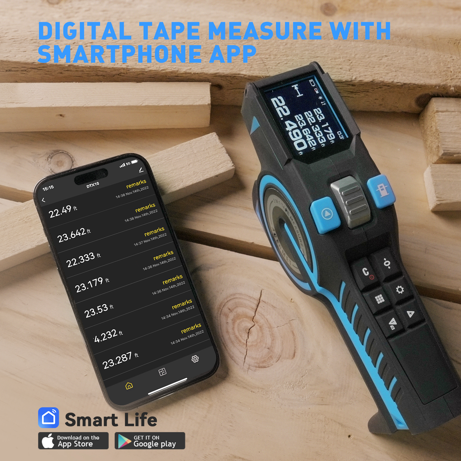 Laser Tape Measure 100M Profes - Industrial Laser Tape Measure reseña y precio