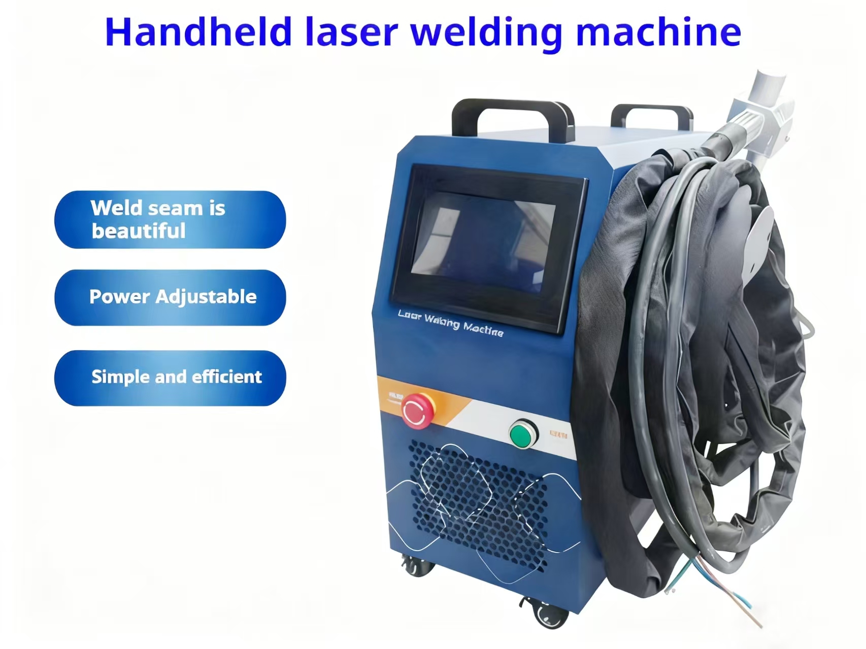 Handheld Laser Welder 1200W Pe - Industrial Laser Welding Machine Hand Held reseña y precio
