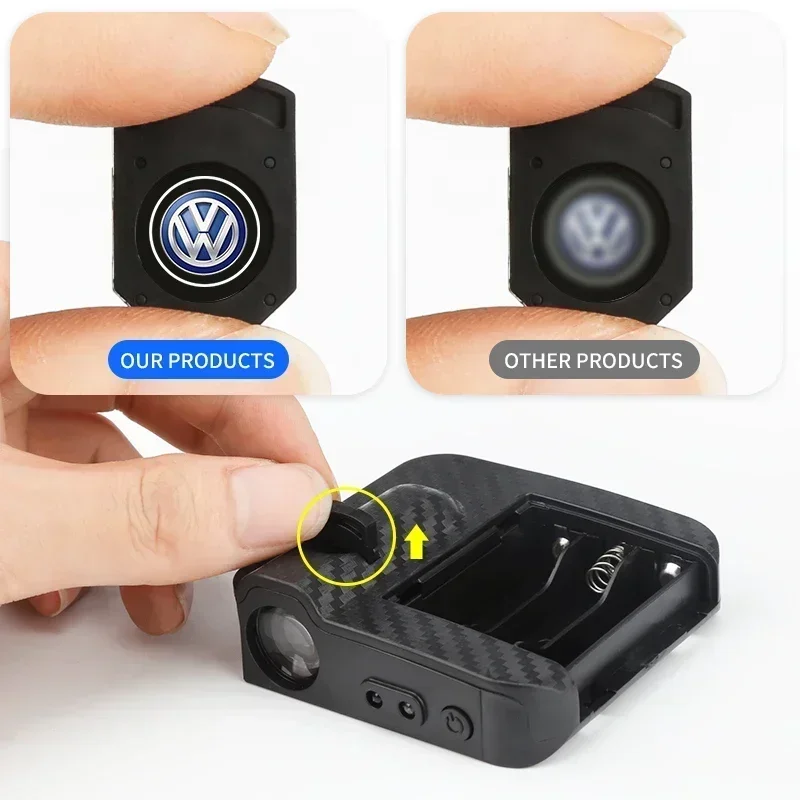 1/2pcs Car LED Door Welcome Li - Industrial Laser Projection reseña y precio