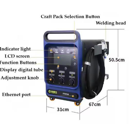900W Industrial Handheld Laser - Industrial Laser Welding Machine Hand Held reseña y precio