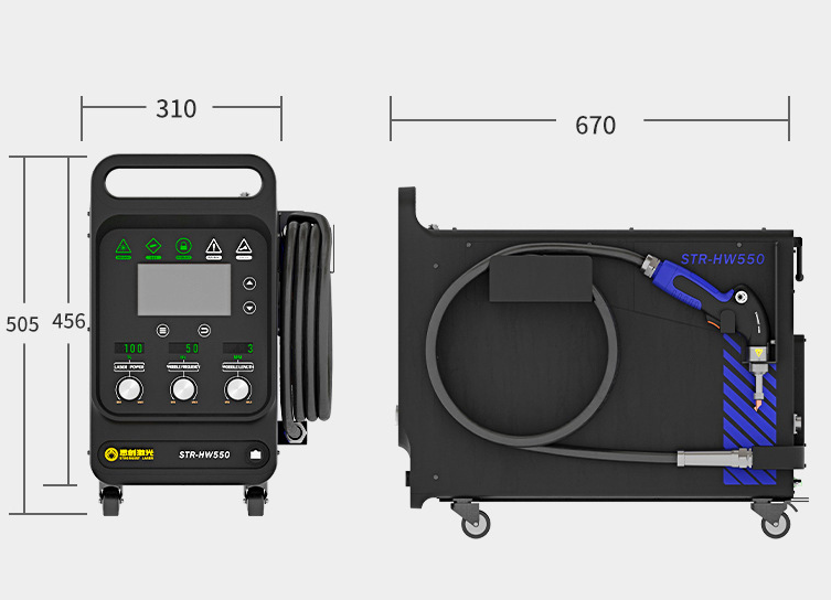 900W Industrial Handheld Laser - Industrial Laser Welding Machine Hand Held reseña y precio