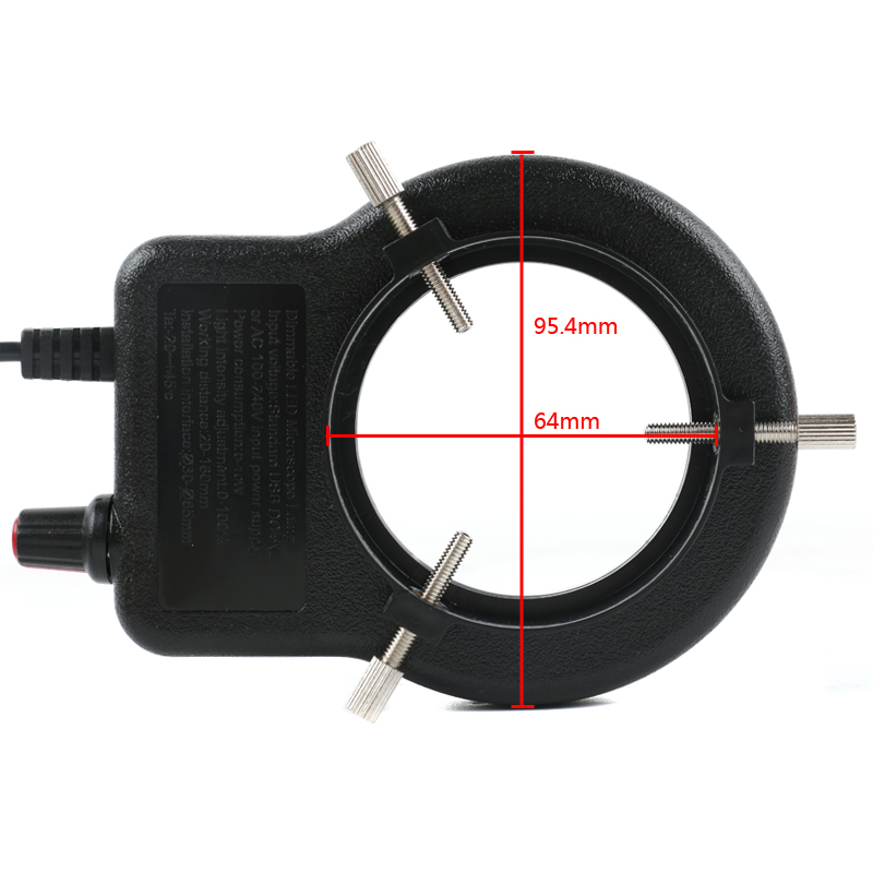 Adjustable USB LED Ring Lamp 7 - Industrial Visual reseña y precio