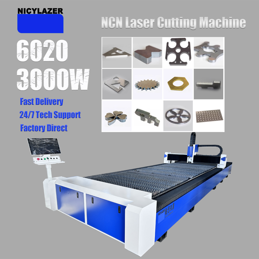 CNC 3000W 6020 Fiber Laser Cut - Industrial Laser For Sale reseña y precio