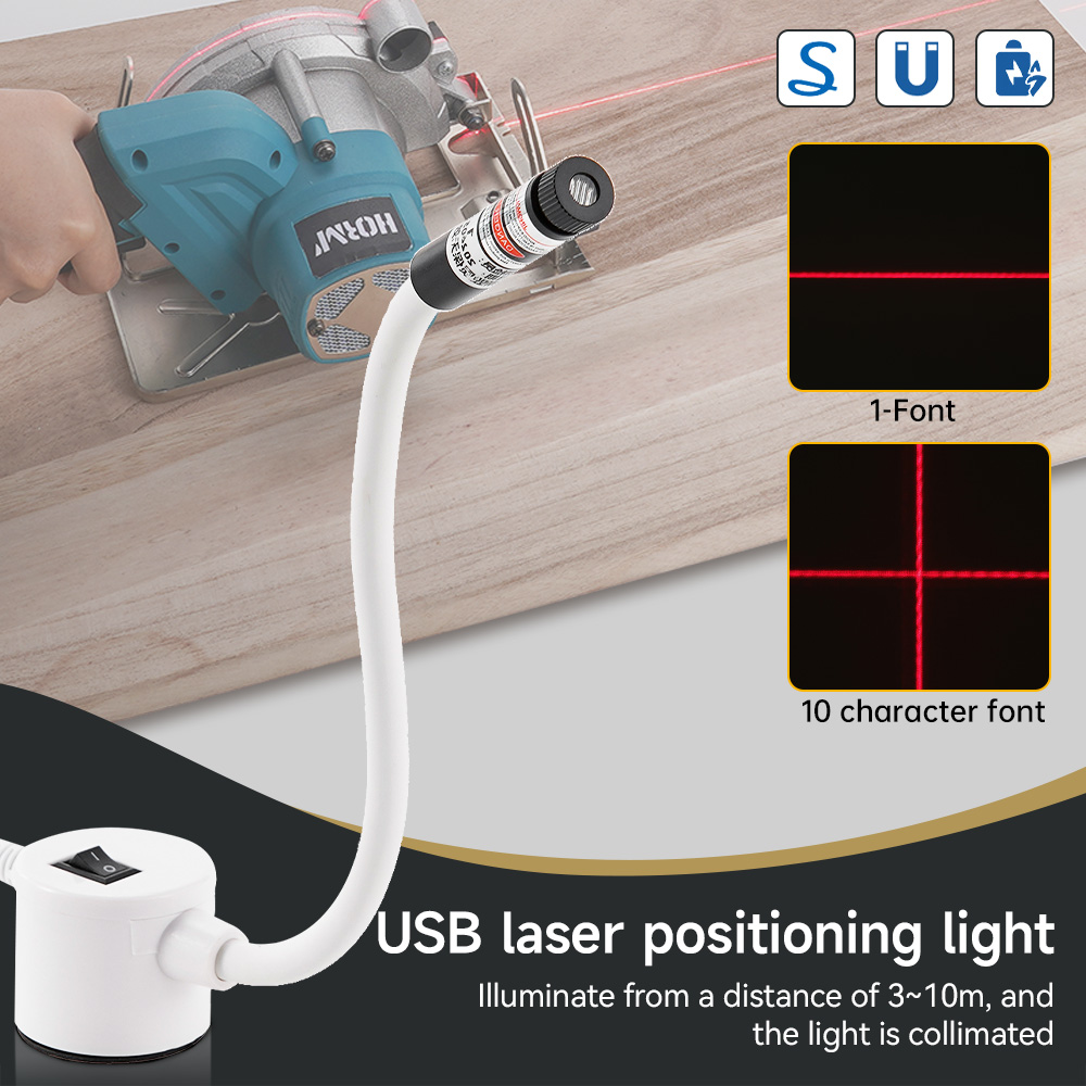 USB Powered Red Laser Light Se - Industrial Laser Beam reseña y precio