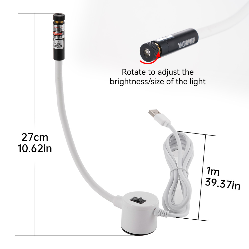 USB Powered Red Laser Light Se - Industrial Laser Beam reseña y precio