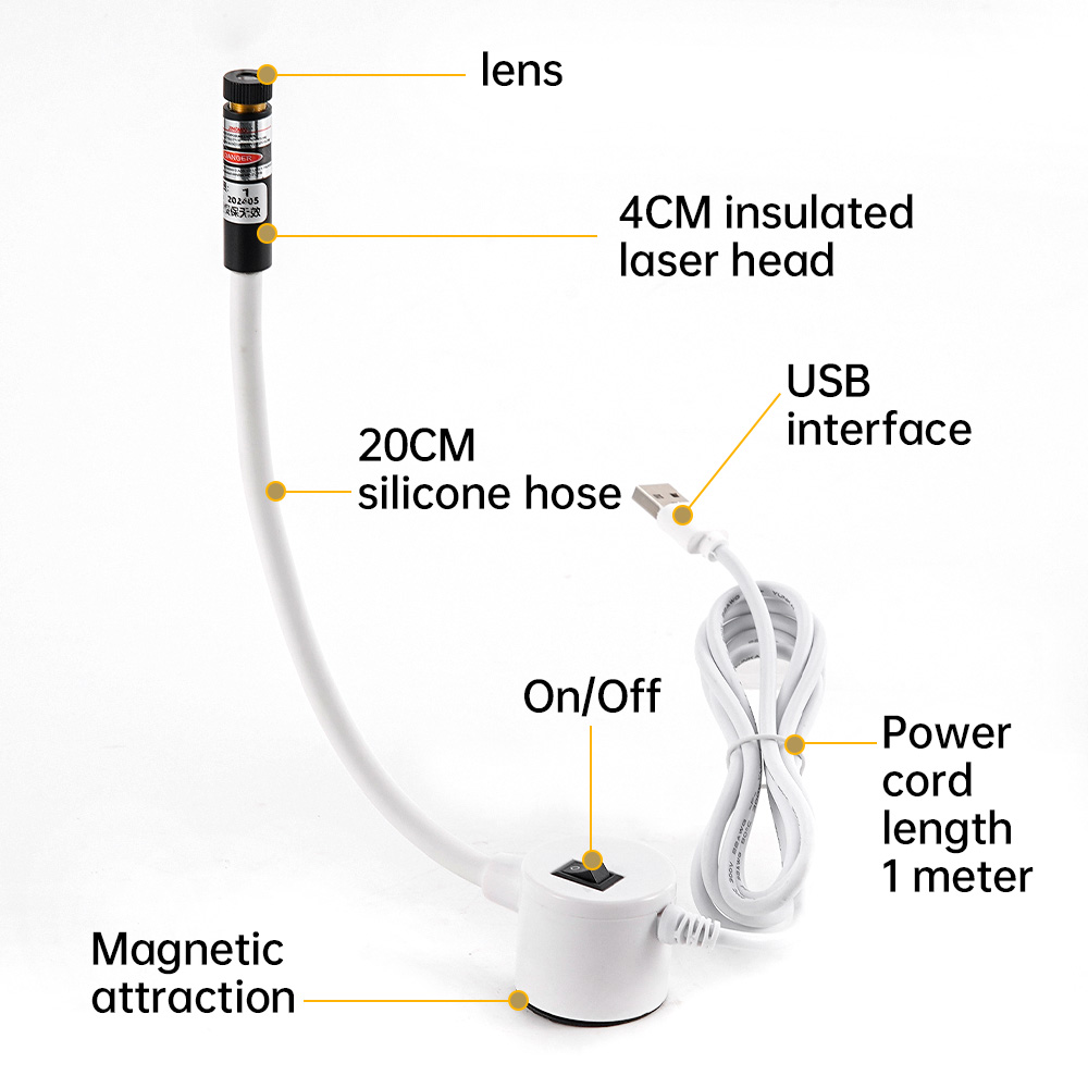 USB Powered Red Laser Light Se - Industrial Laser Beam reseña y precio