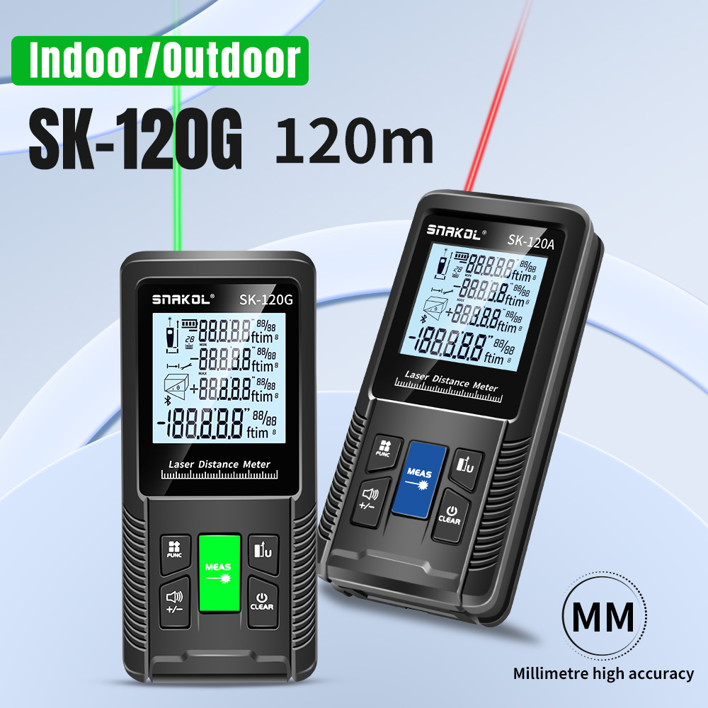 Snakol Laser Distance Meter 40 - Industrial Laser Tape Measure reseña y precio