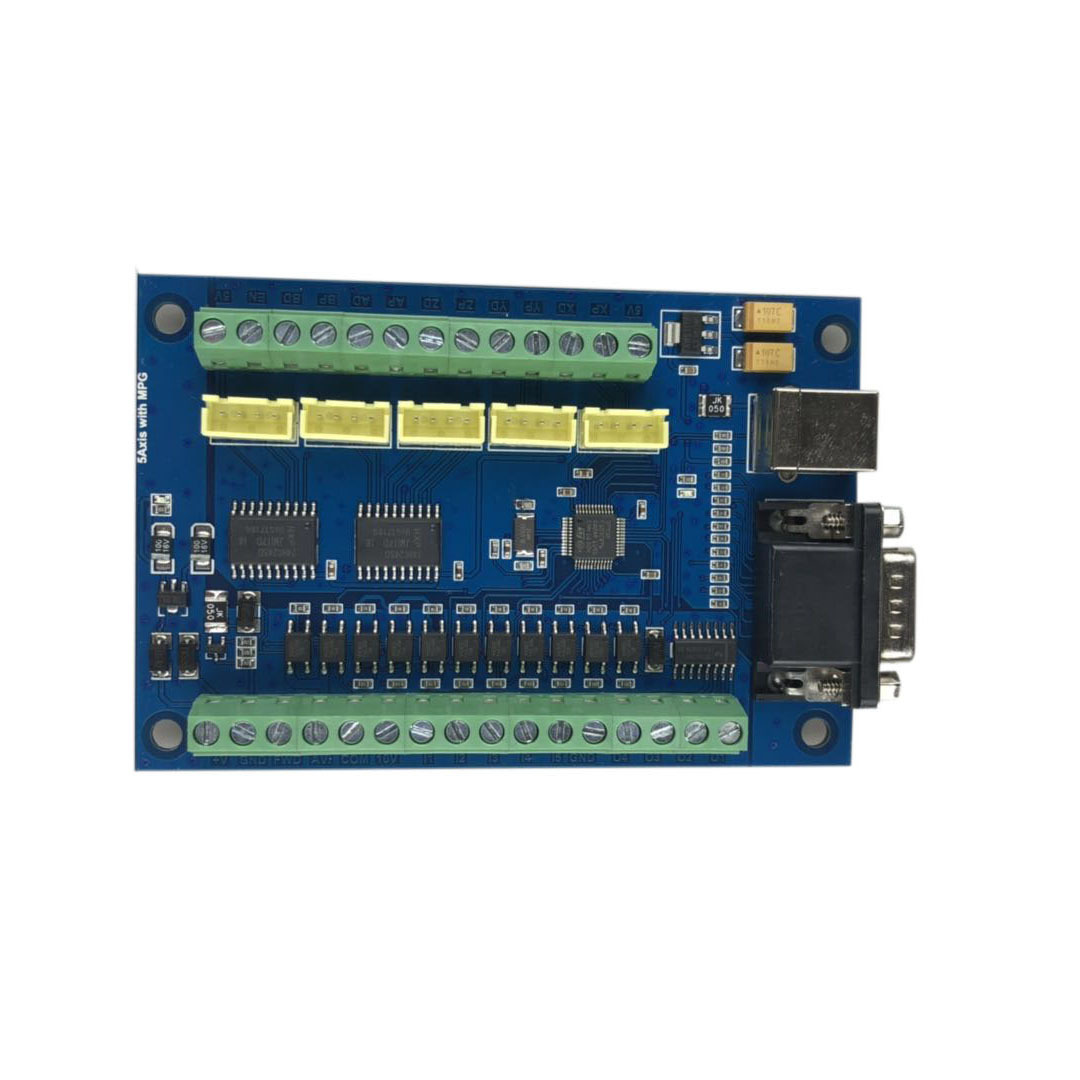 MACH3 USB CNC 5 Axis 100KHz 12 - Breakout Board Mach3 reseña y precio